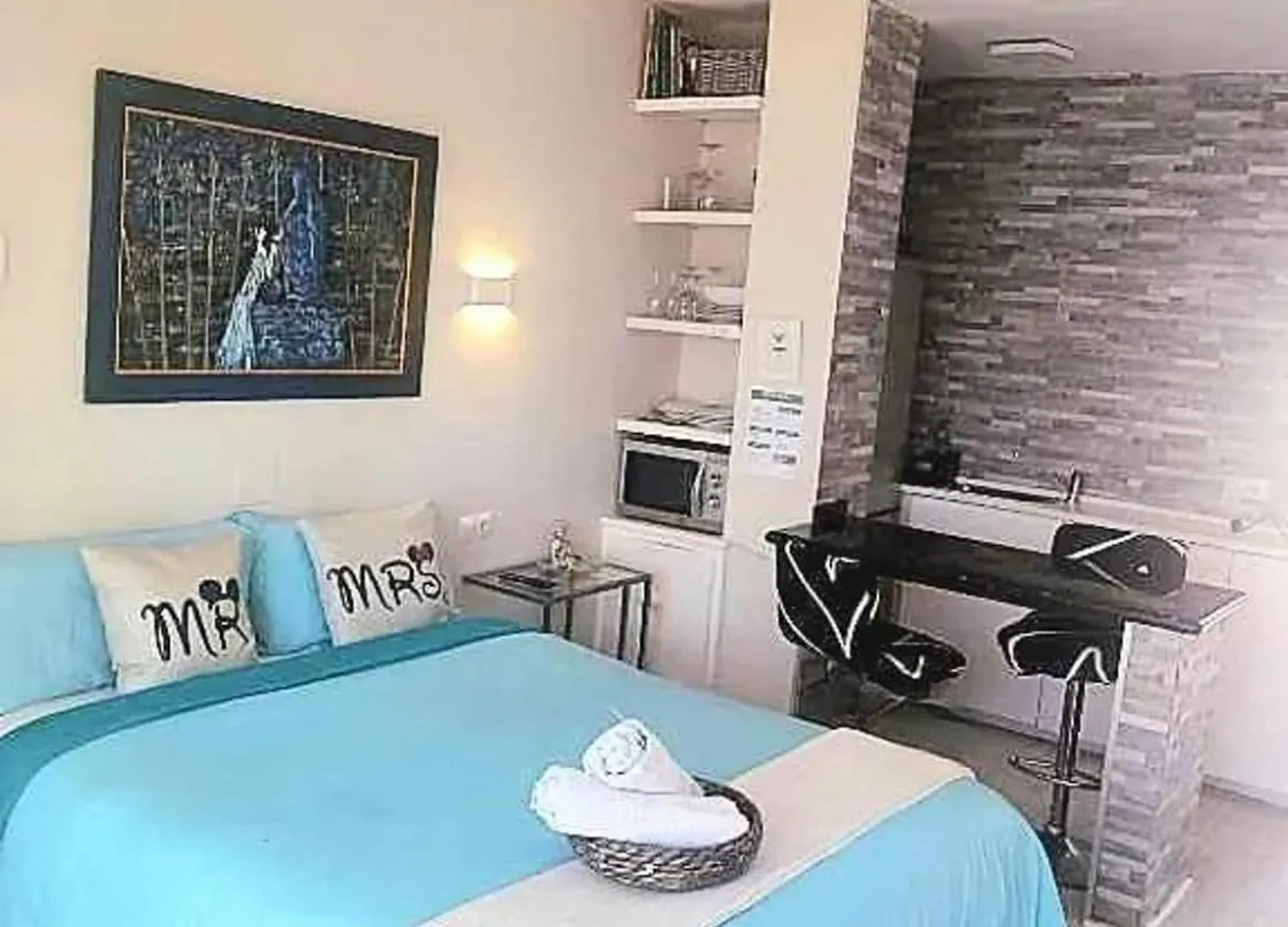 公寓 Charming Studio With Sea View In Torremolinos 45 Sqm + Shared Pool